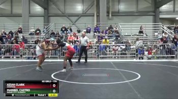 170 lbs Cons. Round 1 - Aziah Clark, Chapman vs Maribel Castro, Dodge City Academy