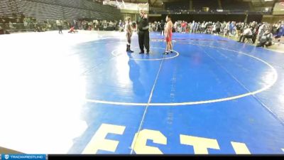 120+ Semifinal - Josiah Huizar, Victory Wrestling-Central WA vs Micah Reimiller, South Kitsap Wrestling Club