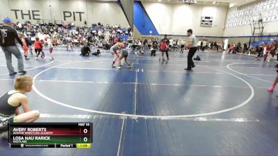 102 lbs 1st Place Match - Avery Roberts, AVIATOR WRESTLING ACADEMY vs Losa Nau Rarick, Westlake