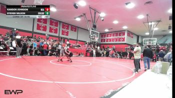 98 lbs Consi Of 16 #2 - Kandon Johnson, McAlester vs Steven Wilson, Bookert T Washington
