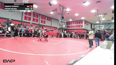 98 lbs Consi Of 16 #2 - Kandon Johnson, McAlester vs Steven Wilson, Bookert T Washington