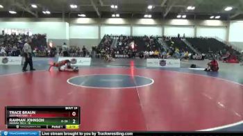 165 lbs Semis & 3rd Wb (16 Team) - Rahman Johnson, Indiana Tech vs Trace Braun, Southeastern