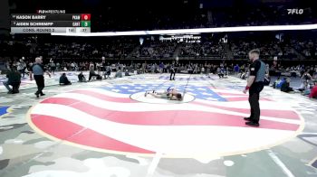 Cons. Round 2 - Aiden Schrempp, Canton vs Kason Barry, Philip/Kadoka Area/Wall