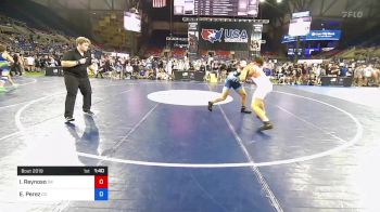 182 lbs Rnd Of 32 - Isaac Reynoso, Oregon vs Evan Perez, Colorado