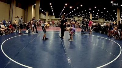 90 lbs Round 5 (6 Team) - Mason Mabe, BS Wrestling vs Kash Clementi, Elevate WC