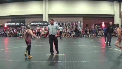 91 lbs Round 5 (6 Team) - Cale Wimberly, Panhandle All-Stars vs Ramsey Crow, Ares