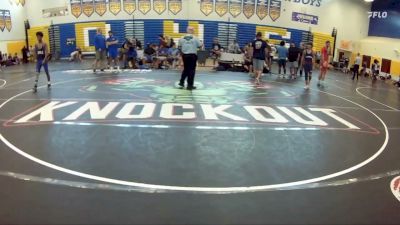 106 lbs Round 7 (8 Team) - Zyon Salley, ADale WC vs ISAIAH ALONSO, Palm Harbor WC