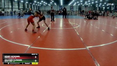 120 lbs Rd# 7- 10:45am Saturday Final Pool - Drayger Cloward, SELECT, Utah vs Henry McDoniel, Nebraska Elite