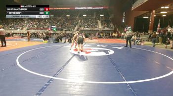 155 lbs Champ. Round 1 - Louella Cornell, Cody vs Elyse Neph, Campbell County