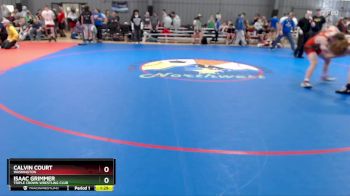 132 lbs Cons. Round 1 - Calvin Court, Washington vs Isaac Grimmer, Triple Crown Wrestling Club