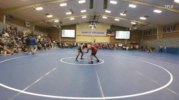 157 lbs Champ. Round 1 - Jacob Ramirez, Hope International vs Paul Anthony Johnson, Sierra College
