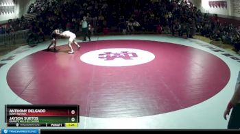 138 lbs 1st Place Match - Anthony Delgado, SLAM! NEVADA vs Jayson Suetos, Granite Hills (El Cajon)