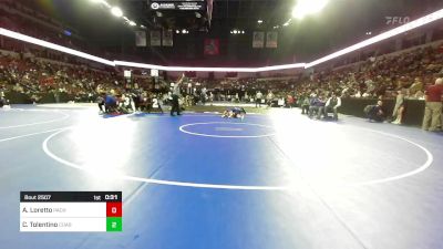 100 lbs Consi Of 16 #1 - Alexandra Loretto, Pacheco vs Charis Tolentino, Coastal Academy