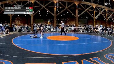 126 lbs 4th Wrestleback (16 Team) - Aiden Hyatt, Union County vs Cedric Montgomery, Columbus