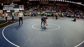 D 1 150 lbs Champ. Round 1 - Jabari Dawson, Northshore vs Dominic Ruggieri, Southside