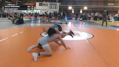 140 lbs Quarterfinal - Isaias Hernandez, Depaul Catholic vs Nico Marchetti, Delbarton