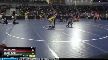 120 lbs Semifinal - Maddie Black, Eddyville-Blakesburg-Fremont vs Lila Walding, Sergeant Bluff-Luton