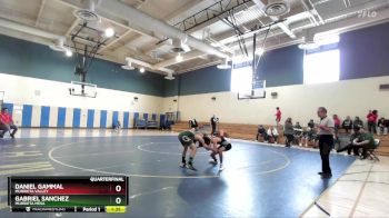 106 lbs Quarterfinal - Gabriel Sanchez, Murrieta Mesa vs Daniel Gammal, Murrieta Valley