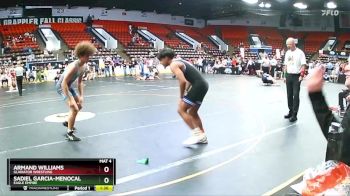 135 lbs Cons. Round 7 - Armand Williams, Gladiator Wrestling vs Sadiel Garcia-Menocal, Eagle Empire