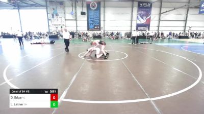 126 lbs Consi Of 64 #2 - Omega Edge, NC vs Logan Letner, OH