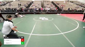 77-J lbs Round Of 16 - Shelby Tuhari, Olympic vs Lucas Castro, Pennsbury