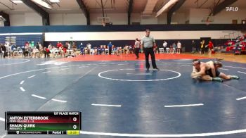 157 lbs Finals (2 Team) - Shaun Quirk, Messiah 2 vs Anton Esterbrook, Penn College 2