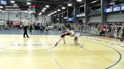 113 lbs Rr Rnd 2 - Hunter Pierson, Indiana Outlaws Yellow - HSB vs Sebastian Garcia, GT Zilla - HSB