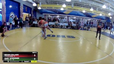 150 lbs Champ Round 1 (16 Team) - Gary Woessner, OutKast WC vs BRYAN COLLADO, Cypress Creek