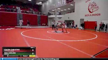 195 lbs Cons. Round 2 - Reid Kiesling, Eastern vs Colten Zableckis, Hanover Central