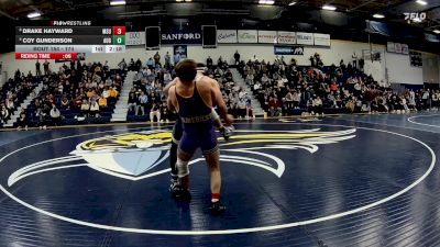 174 lbs Cons. Semi - Coy Gunderson, Augustana (SD) vs Drake Hayward, Minnesota State
