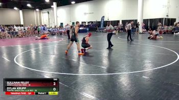 190 lbs Round 4 (6 Team) - Sullivan Feldt, Seneca Fighting Irish vs Dylan Krupp, Foxfire Wrestling Club RED