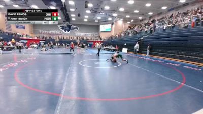 113 lbs Cons. Round 2 - Andy Bergh, Prosper vs David Ramos, Conroe Caney Creek