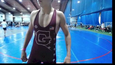 144 lbs Rr Rnd 2 - Asher Oman, Grit Red - HSB vs Jayden Acomb, Curby Grizzly Bears - HS