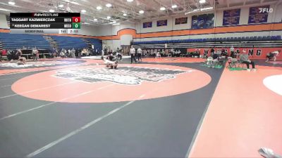 165 lbs Semifinal - Keegan Demarest, Messiah College vs Taggart Kazmierczak, Wheaton