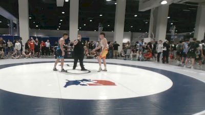 74 kg Cons. Rd Of 128 - Kaden Nicolas, Viking RTC vs Austin Brandenburg, Knights Wrestling Club
