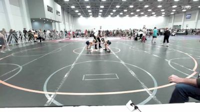 60 lbs Rr Rnd 1 - Logan Morrow, CTWHALE Narwhal - EL vs Brody Bowers, All American Wrestling Club Red - EL