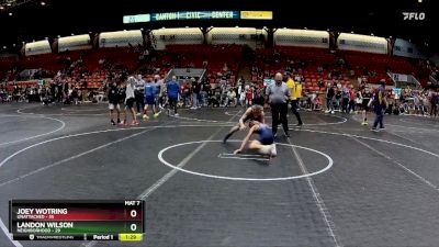 92 lbs Semifinal - Landon Wilson, Neighborhood vs Joey Wotring, Unattached