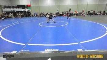 90 lbs Quarterfinal - Bodhi Thompson, Mile High Mafia 9U vs Tucker Hoffschneider, Roundtree 9U