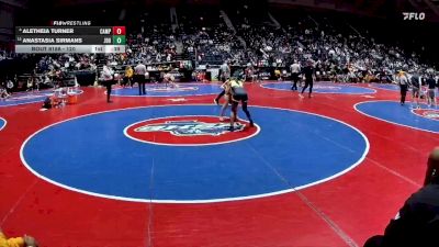 120 lbs Cons. Round 1 - Anastasia Sirmans, Jeff Davis HS vs Aletheia Turner, Campbell