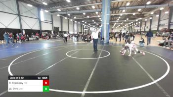 88 lbs Consi Of 8 #2 - Bentley Cormany, Top Fuelers WC vs Wyatt Byrd, Wyoming Underground