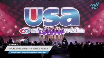 Shobi University -- Veritas Rubra - Varsity Song/Pom Intermediate -- Large (12-23) [2023 Varsity Song/Pom Intermediate -- Large (12-23) Day 3] 2023 USA Spirit & Junior Nationals/Collegiate Championships