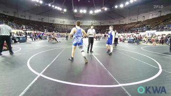 Consolation - James Jones, Hennessey Takedown Club vs Zach Goss, Vinita Kids Wrestling