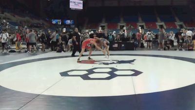 126 lbs Cons. Rd Of 64 - Jace Kimling, Michigan vs Blake Bentley, Montana