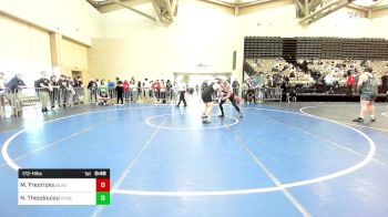 172-H lbs Consi Of 16 #1 - Max Fredricks, Beast Coast WC vs Nicholas Theodoulou, ProEx