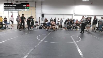 157 lbs Placement (4 Team) - Mason Fredrick, Parabellum WA White vs Joldin Miranda, Team Darkhorse