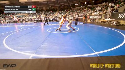 120 lbs Consi Of 16 #2 - Parker Madison, Summit Wrestling Academy vs Samson Grove, South Hills Wrestling Academy