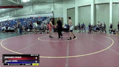 113 lbs Champ. Round 2 - Bernardo Roque, IL vs Urijah Lopez, OH