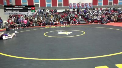 110 lbs Quarterfinal - Makayla Erpelding, Algona vs Jassey Carter, Alburnett