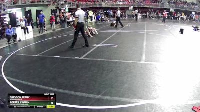 62 lbs Quarterfinal - Greyson Terry, Nebraska Boyz vs Porter Kinnan, Cozad Wrestling Club