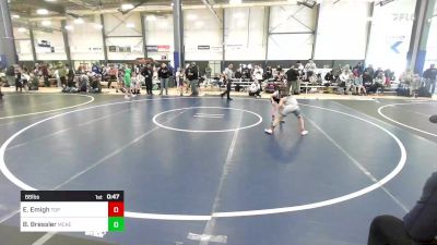 66 lbs Round Of 16 - Easton Emigh, Top Fuelers WC vs Blake Bressler, McKenzie River Mat Club